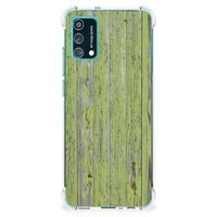 Samsung Galaxy M02s | A02s Stevig Telefoonhoesje Green Wood