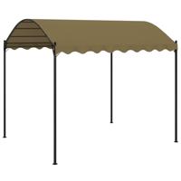 vidaXL Prieel 180 g/m² 4x3x2,6 m taupe
