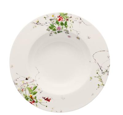 ROSENTHAL - Brillance Fleurs Sauvages - Diep Bord 23cm met Rand