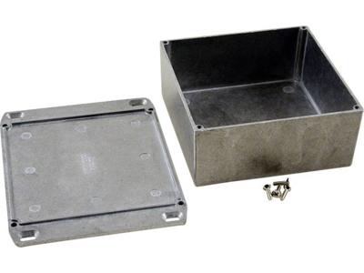 Hammond Electronics 1590KKFL Universele behuizing 125 x 125 x 56 Aluminium Naturel 1 stuk(s)