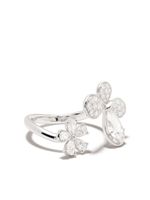 David Morris bague Pixie en or blanc 18ct et diamants - WHITE GOLD - thumbnail