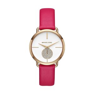 Horlogeband Michael Kors MK2710 Leder Roze 16mm