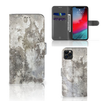 Apple iPhone 11 Pro Max Bookcase Beton Print - thumbnail