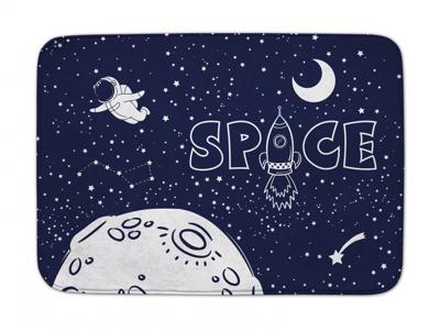 ACHOKA speelkleed Ruimte Decomat 100 x 150 cm blauw ACHOKA speelkleed Ruimte Decomat 100 x 150 cm blauw