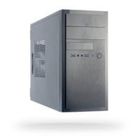 Chieftec HT-01B-350GPB computerbehuizing Midi Tower Zwart 350 W - thumbnail