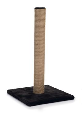 Beeztees Lesley - Krabpaal - Zwart - 35x35x60 cm