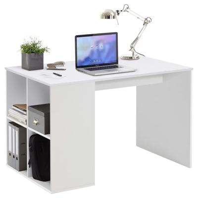 FMD Bureau met zijschappen 117x72,9x73,5 cm wit FMD Bureau met zijschappen 117x72,9x73,5 cm wit