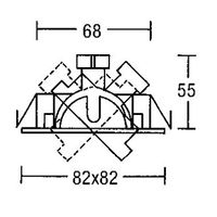 Brumberg 229607 229607 Inbouwlamp Halogeen GX5.3 50 W Wit - thumbnail