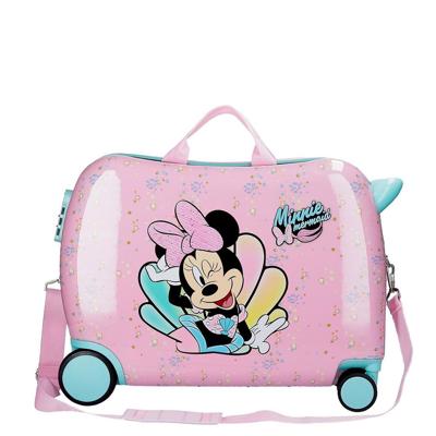 Disney Rolling Suitcase 4 Wheels Minnie Mouse Mermaid Disney Rolling Suitcase 4 Wheels Minnie Mouse Mermaid