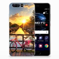 Huawei P10 Siliconen Back Cover Amsterdamse Grachten - thumbnail