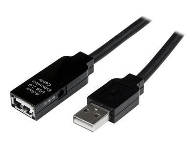 .com 10m USB 2.0 actieve verlengkabel - M/F - USB-verlengkabel - USB (V) naar USB (M) - USB 2.0 - 10 m - actief .com 10m USB 2.0 actieve verlengkabel - M/F - USB-verlengkabel - USB (V) naar USB (M) - USB 2.0 - 10 m - actief