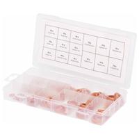 KS Tools 150-delige Afdichtingsringenset 5-17,5 mm koper