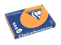 Clairefontaine Trophée Pastel, gekleurd papier, A3, 80 g, 500 vel, climentine - thumbnail