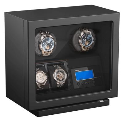 Beco BLDC Black Watchwinder voor 2 plus 2 horloges Beco BLDC Black Watchwinder voor 2 plus 2 horloges