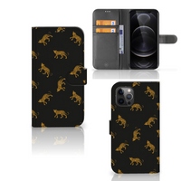 Telefoonhoesje met Pasjes voor Apple iPhone 12 Pro Max Leopards - thumbnail