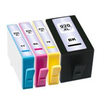 Huismerk HP 920 XL Inktcartridges Multipack (zwart + 3 kleuren) - thumbnail