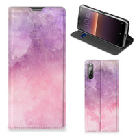 Bookcase Sony Xperia L4 Pink Purple Paint