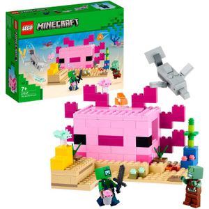 LEGO Minecraft - Het axolotlhuis constructiespeelgoed 21247