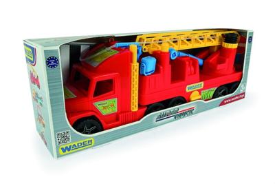 Wader Super Truck brandweer 78 cm rood