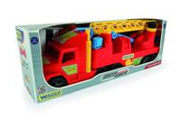Wader Super Truck brandweer 78 cm rood