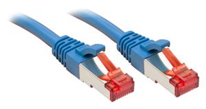 LINDY 47718 RJ45 Netwerkkabel, patchkabel CAT 6 S/FTP 1.50 m Blauw 1 stuk(s)