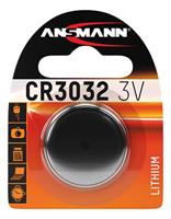 ANSMANN 1516-0013 Knofcelbatterij Lithium CR 3032-3V