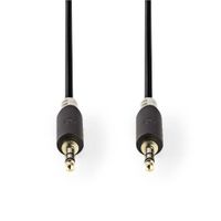 Nedis CABW22000AT20 Stereo Audiokabel 3,5 Mm Male - 3,5 Mm Male 2,0 M Antraciet - thumbnail