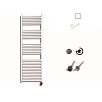 Elektrische Design Radiator Sanicare Plug En Play 172 x 45 cm Wit Thermostaat Zwart 920 Watt Sanicare - thumbnail