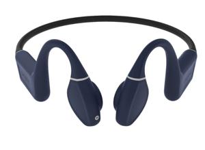 Creative Labs Outlier FREE Pro Plus Headset Draadloos Neckband Muziek Bluetooth Zwart, Blauw