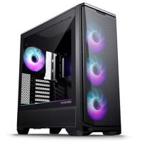 Phanteks Eclipse G400A, Mid-Tower Gaming Chassis, 4x M25-140 Gen2 Fans Included, High Airflow Performance Mesh, Tempered Glass Window, USB-C 3.2 Gen2, Black