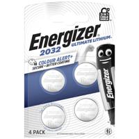 Energizer Knoopcel CR2032 3 V 4 stuk(s) 235 mAh Lithium E304206100 - thumbnail