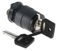 Schneider Electric Harmony ZB5AG2 Sleutelschakelaar Sleutel Zwart 2 x 90° Sleutelvergrendeling