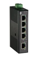 LevelOne IES-0500 netwerk-switch Unmanaged Fast Ethernet (10/100) Zwart - thumbnail