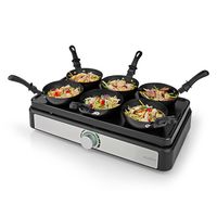 Nedis Party Wokset | Grill | 6 Personen | 1 stuks - FCRA310FBK6 FCRA310FBK6