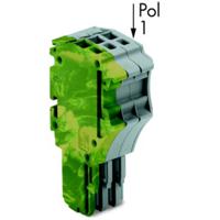 WAGO 2020-103/000-037 Connector, female Groen, Geel, Grijs 50 stuk(s)