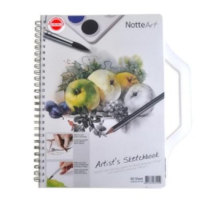 Verhaak schetsboek Artist met spiraal A4 karton/papier wit Verhaak schetsboek Artist met spiraal A4 karton/papier wit