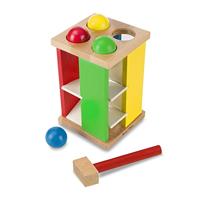 Melissa & Doug Pound and Roll Tower | Ontwikkelingsspeelgoed | Motorische vaardigheden | Probleemoplossing | 2+ | Cadeau voor jongen of meisje