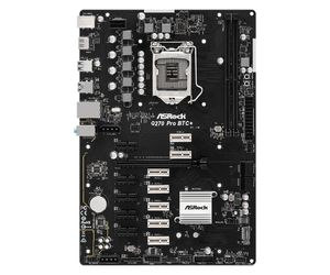 Asrock Q270 Pro BTC+ Intel® Q270 LGA 1151 (Socket H4) ATX