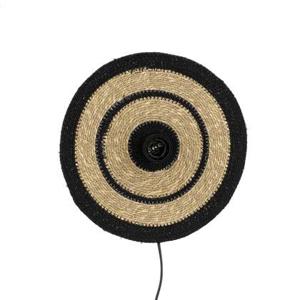 Mica Decorations Wandlamp Jinx - 30x8.5x30 cm - Jute - Bruin