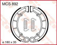 TRW Remschoenen, remblokken en voor de moto, MCS892