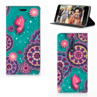 Nokia 8 Bookcase Cirkels en Vlinders
