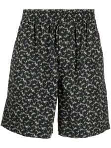 MARANT short Vataya à taille haute - Noir