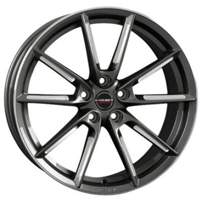 BORBET LX Graphitee spoke rim polished