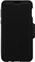 OtterBox Strada - Flip cover voor mobiele telefoon - leer, polycarbonaat - schaduwzwart - voor Samsung Galaxy S10e