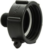 IBC adapter S60x6 - verloop naar buitendraad 3/4”