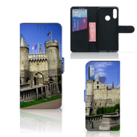 Motorola Moto E6 Plus Flip Cover Kasteel