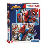 Clementoni Puzzel Spiderman, 2x60st. - thumbnail