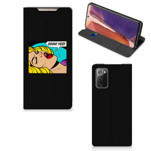 Samsung Galaxy Note20 Hippe Standcase Popart Oh Yes