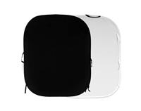 Manfrotto Vouwoppervlak dubbelzijdig, zwart/wit, 180 x 215 cm