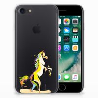 iPhone SE 2022 | SE 2020 | 8 | 7 Telefoonhoesje met Naam Horse Color - thumbnail